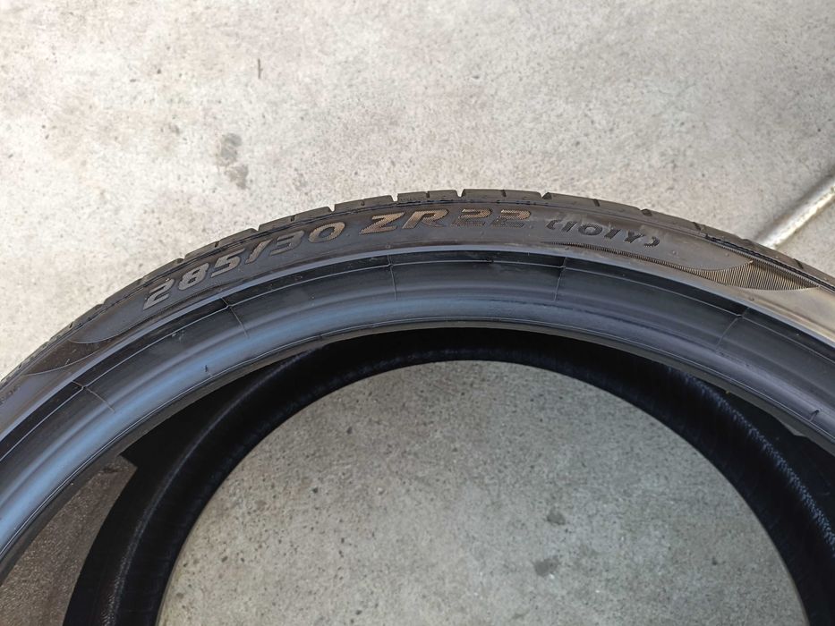 Doua anvelope de vara 285 30 22 pirelli p zero PZ4 pncs dot 2022
