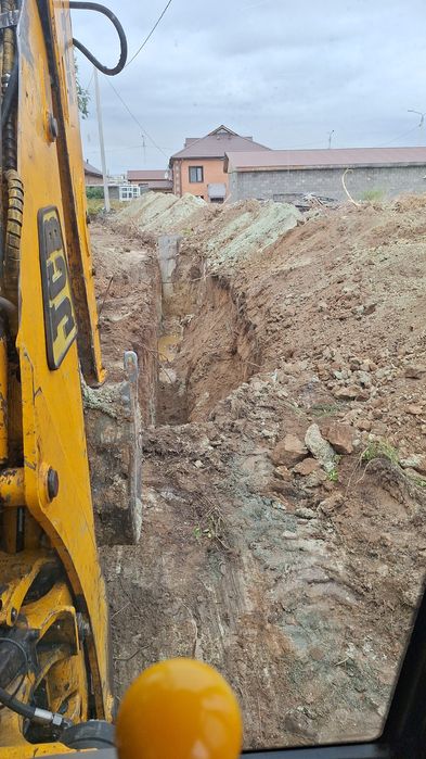 Услуги эксковатора погрузчика 3 в 1