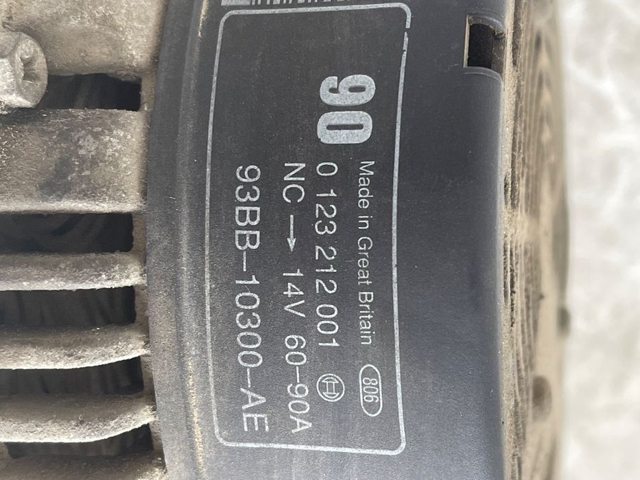 Alternator Ford Mondeo I Gbp 1993 - 1996 1.6 I 16V L1F 0123212001