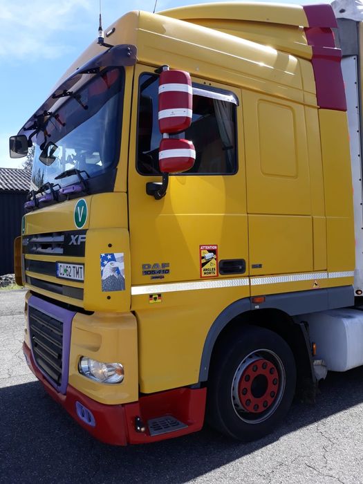 Daf xf 105 si semiremorca schmitz mega