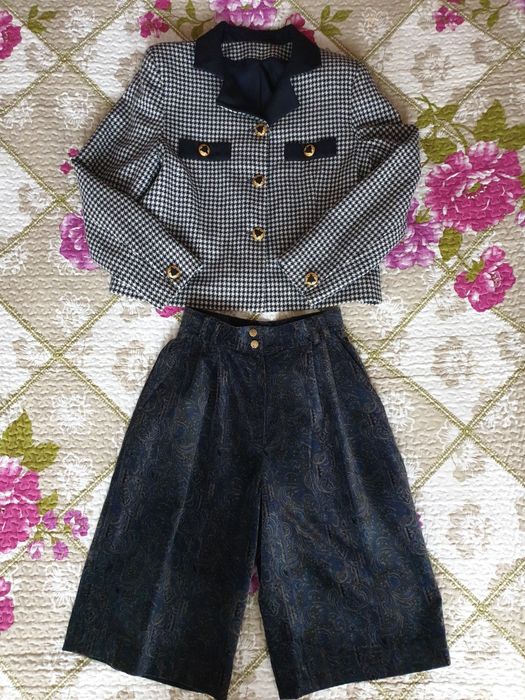 Sacou taior navy lana