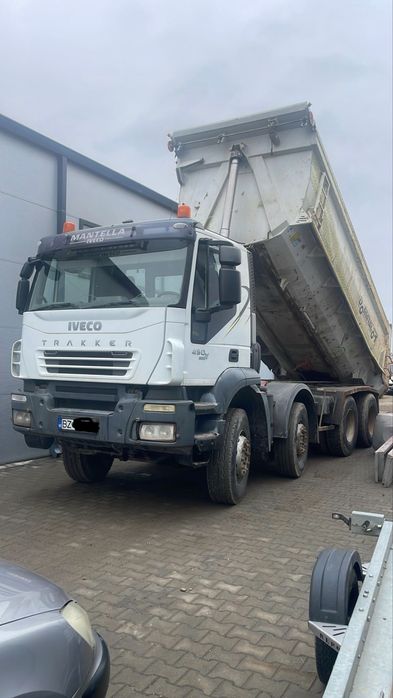 Iveco Trakker 8x4 basculabil cursor 13 , 2008