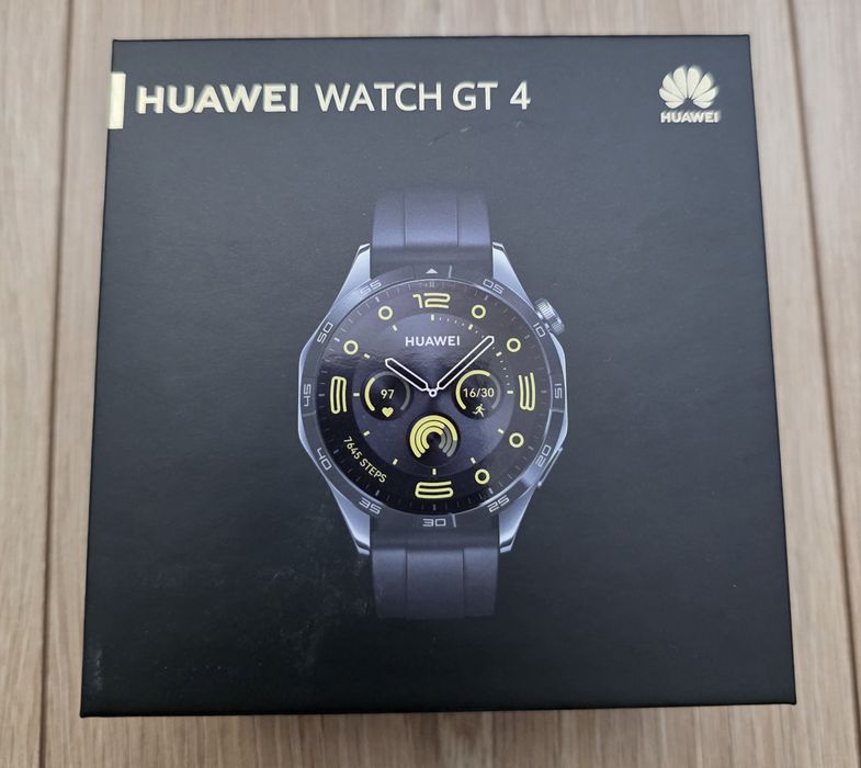 Huawei Watch GT 4 (46mm) Black – Pachet Complet, Stare Excelentă