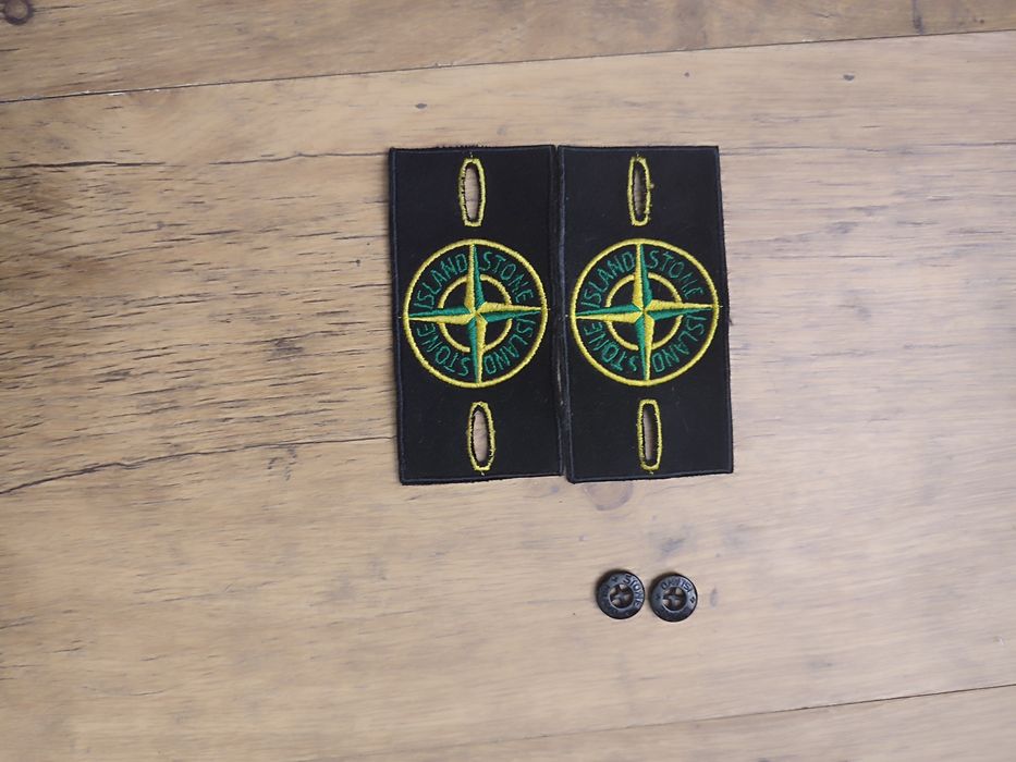 Патчи stone island с пуговицами
