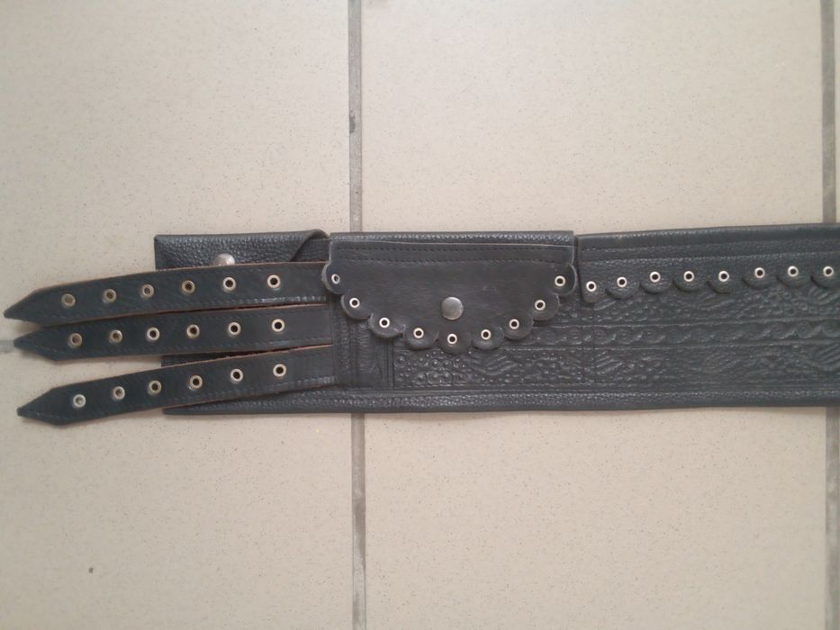 Brâu piele naturala, nou