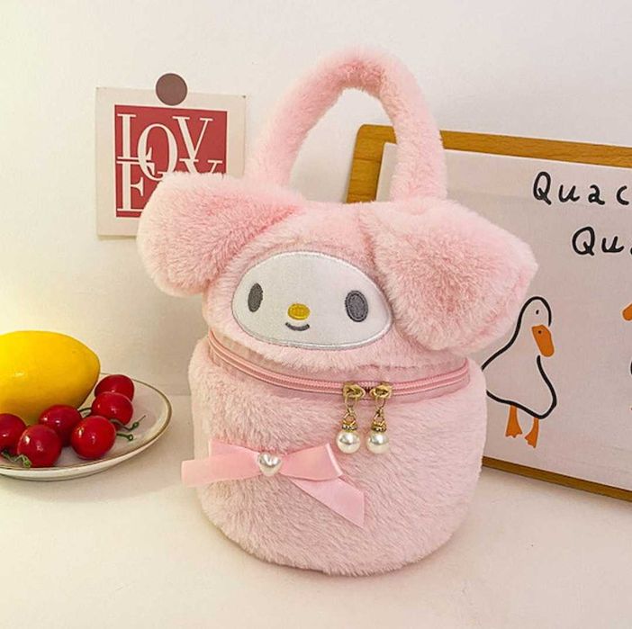 Плюшена чанта Hello Kitty Kuromi, Hello Kitty Melody чанта Кити