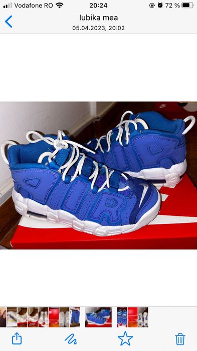 Adidasi Nike purtati o singura data , marime 38,5 .