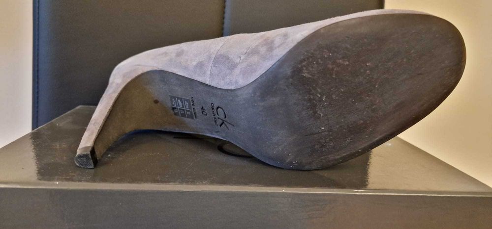 Pantofi clasici de dama cu toc, Calvin Klein, 40