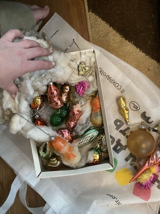 Игрушки на елку советские