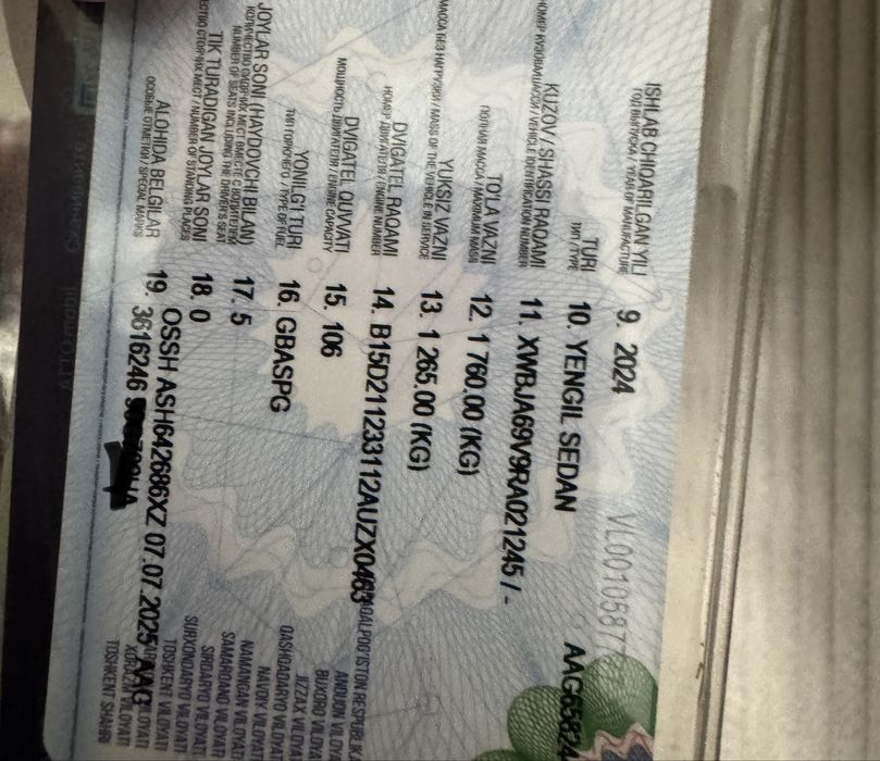 Cobalt 24-25 metan s malim probegom obmen est