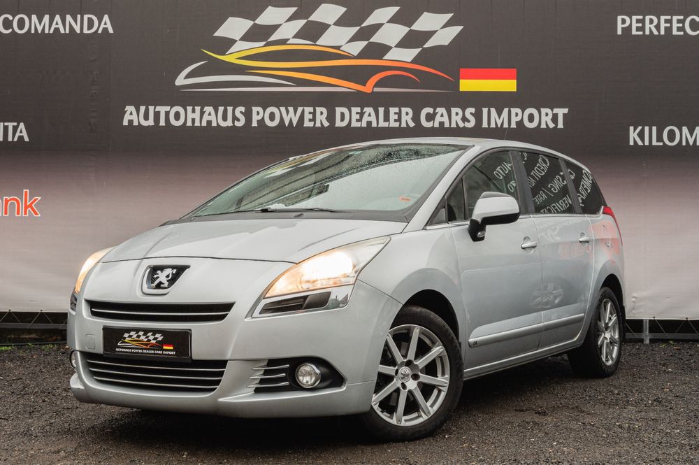 Peugeot 5008-7 locuri-2.0hdi-2011-150cp-scaune incalzite-senzori-pilot