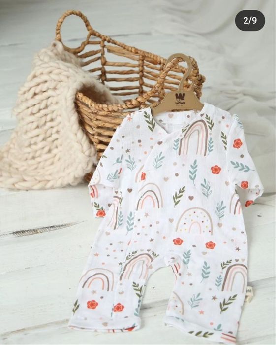 Мягкий,тонкий слип.Материал муслин.