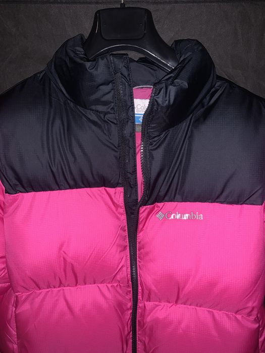 Columbia Puffect winter Jacket Black & Pink
