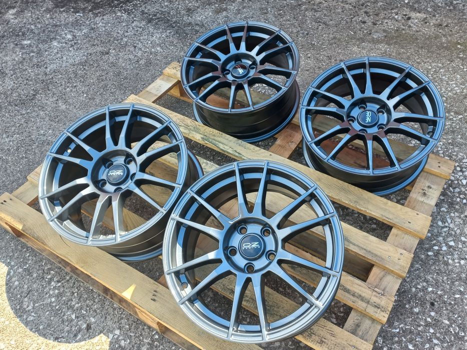 17"O.Z 5x112 Vw Audi Škoda Seat Mercedes 7.5Ж ет35 Гънметал