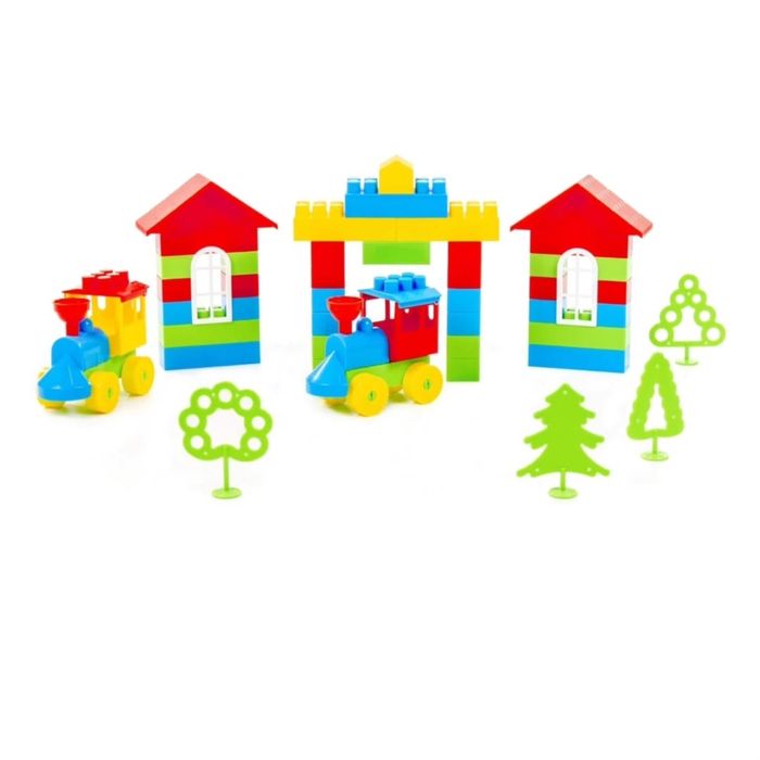 Конструктор Строитель “Гигант”. 175 элементов.