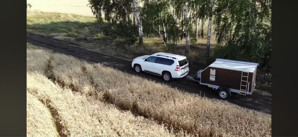 Прицеп атодом кемпер