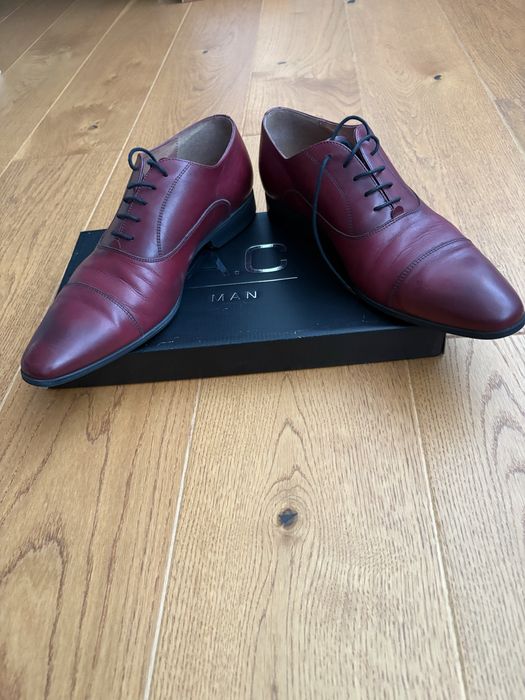 Pantofi barbati burgund AC