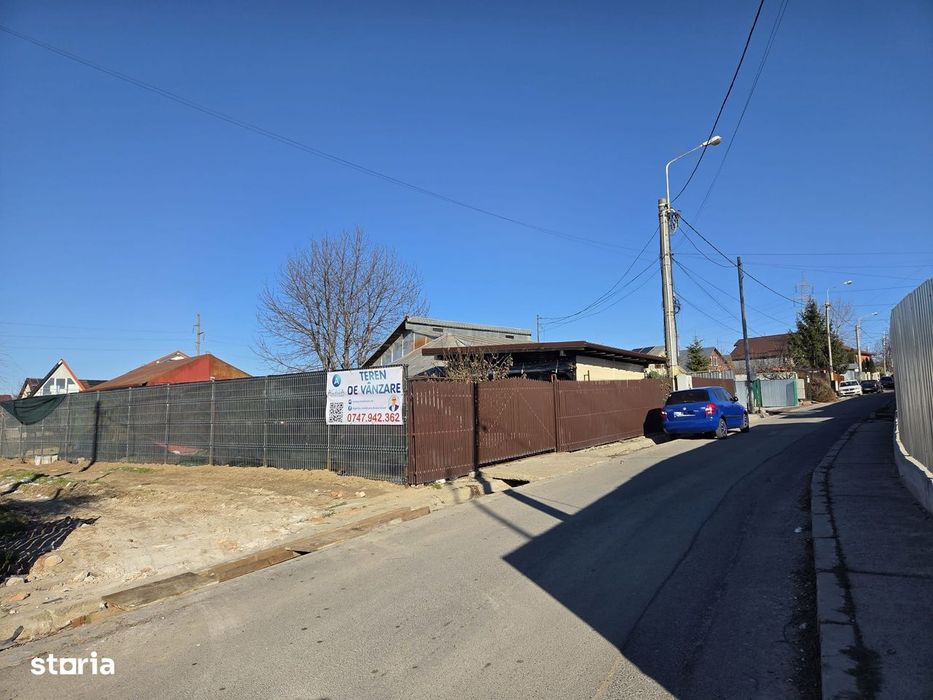 Teren intravilan st 1186 mp langa Drumul de Centura