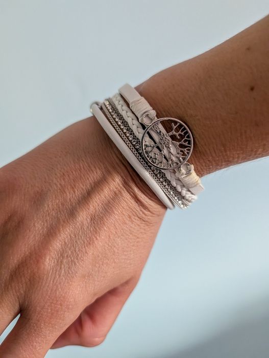 Кожена гривна Дървото на живота