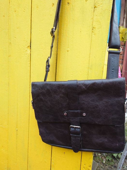 Geantă Aunts & Uncles piele naturală