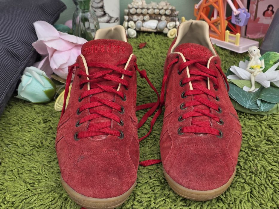 Pantofola d'oro кецове естествен велур N40