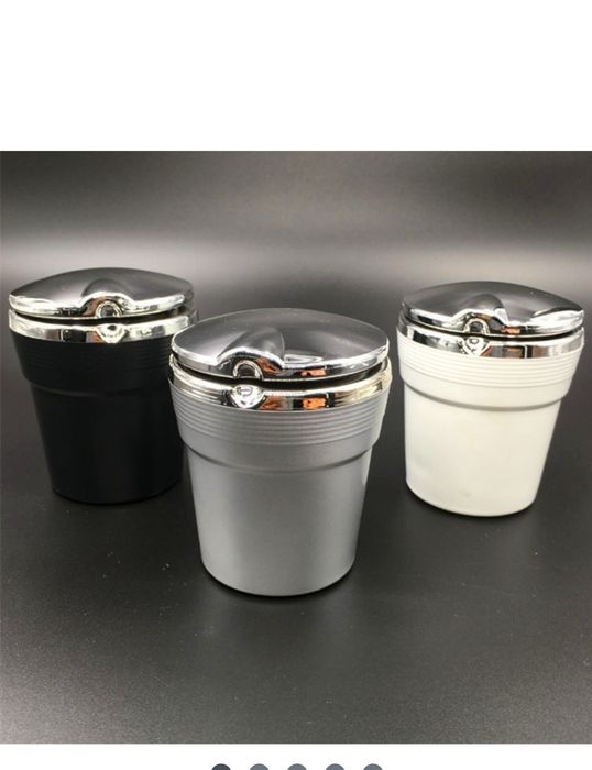 Scrumiera auto cu led