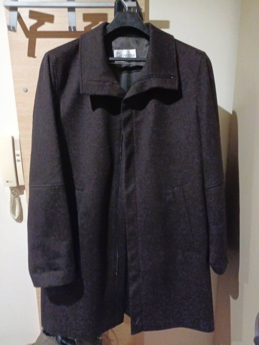 Вълнено мъжко палто