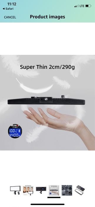 Проф. Осветление за камера. Фото. Видео. Постоянно осветление. Dji.