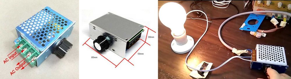 Regulator turatie motor curent alternativ putere 4KW 220V Nou!