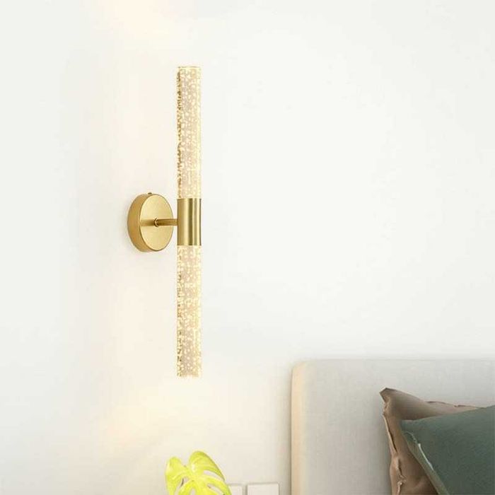 Бра настенный LED, золотистый