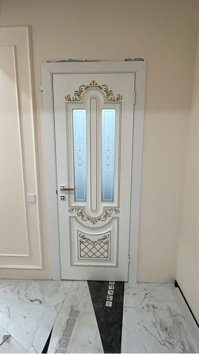Установка дверей.