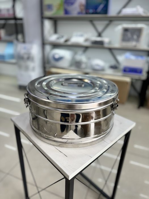Коробка стерилизационная круглая БИКС КСК-18