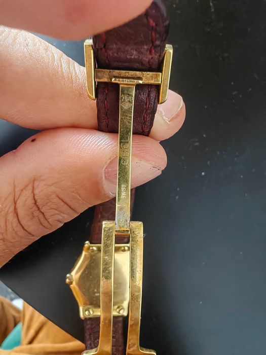 Ceas de Lux EBEL Sport Classic  – Aur Galben 18K și Piele Crocodile