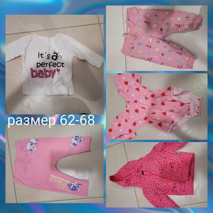 Детски дрешки, различни размери, всяка снимка 10 лв