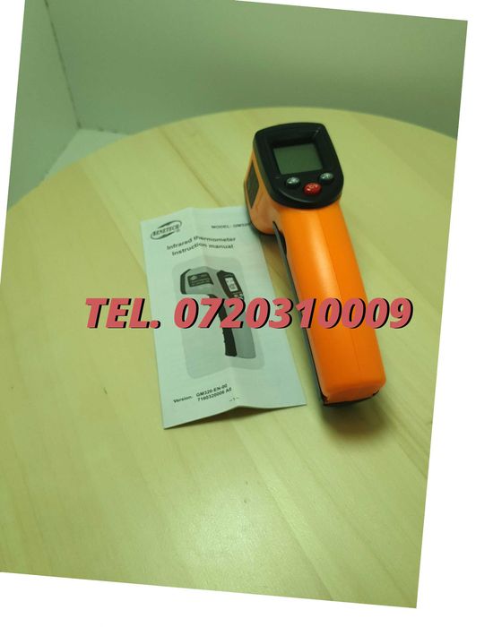Aparat Industrial De Masurat Temperatura Ir - 50 / +360 Grade