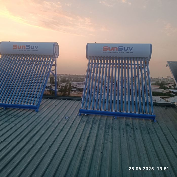 Солнечный Водонагреватель без давлением 200л