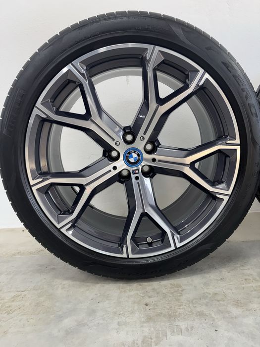 Jante Bmw X5 X6 R21 G05 G06 Originale M741 Pirelii 2024 vara 90%