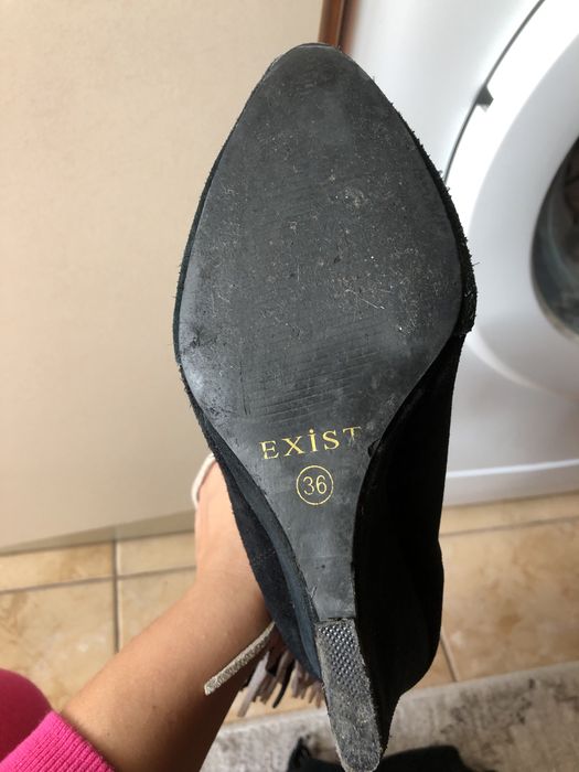 Botine din piele/cowboy