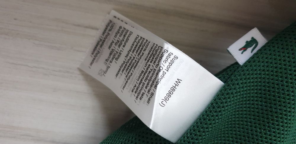 Lacoste Full Zip Multi / 5 - L НОВО! ОРИГИНАЛ! Мъжко Горнище с цял Цип