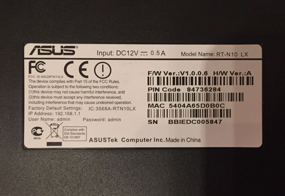 Router wireless Asus RT-N10 LX 150 Mbps