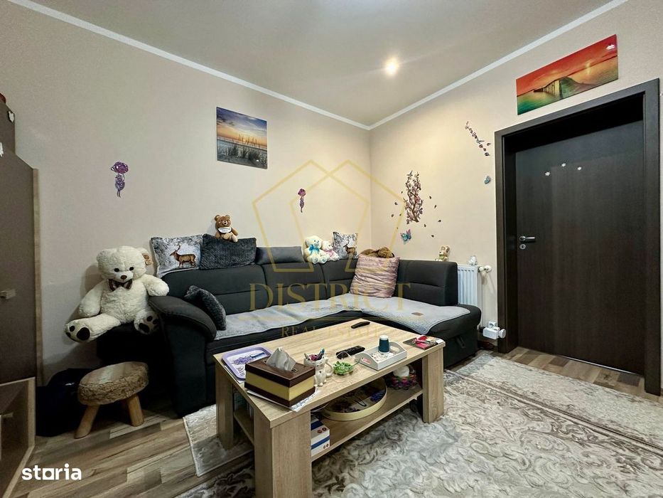 Apartament cu 3 camere mobilat si utilat la parter in Giroc la asfalt.
