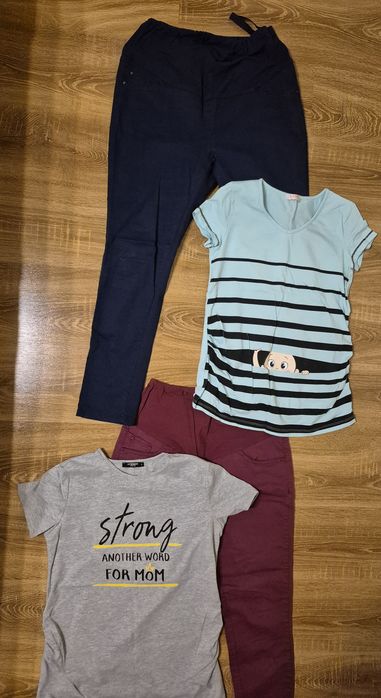 Pantalon si tricou LC Waikiki 2 seturi haine gravida pret 100 RON
