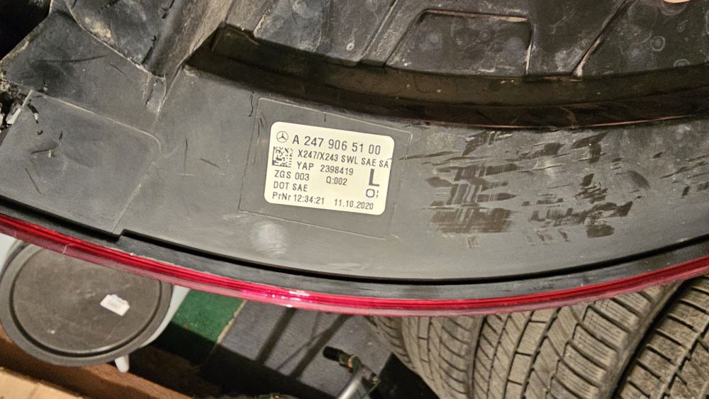 Стопове GLB Mercedes X247 USA американски