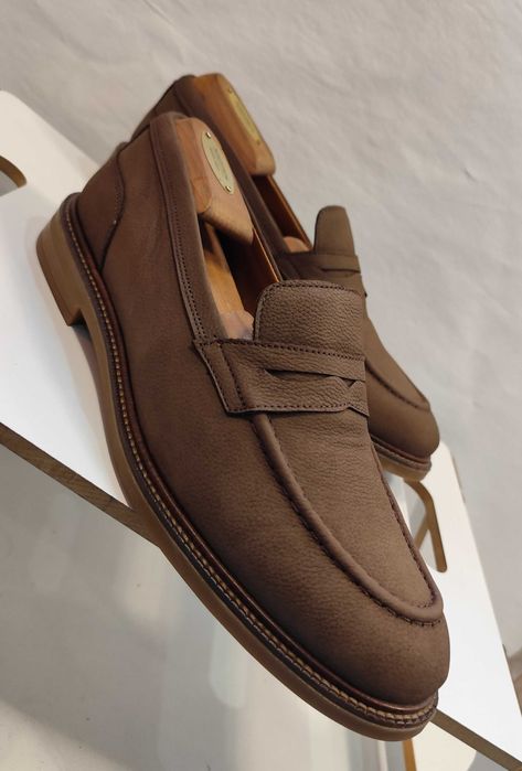 Pantofi loafer 43 43.5 44 de lux Hackett London piele naturala nappa