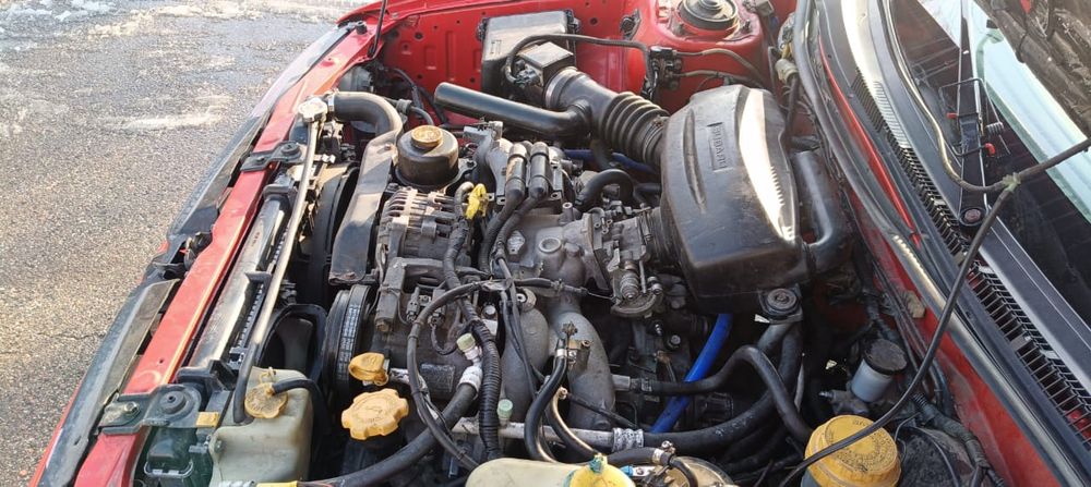 Subaru Impreza  красный