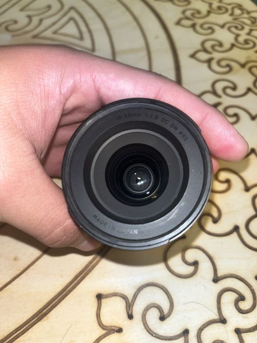 Sigma 18–50 для Sony E-mount.