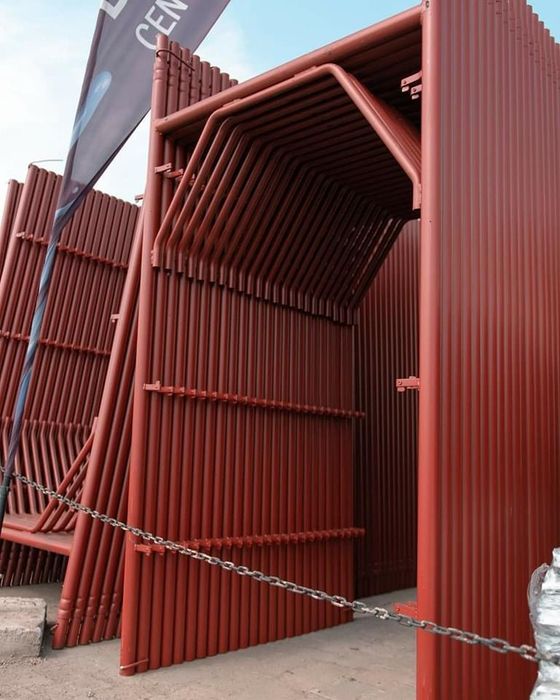 Placa galbena pentru cofrare, panouri tip doka, cofraje lana, tego