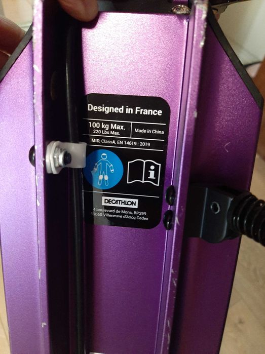 Trotineta/ Scooter Oxelo Mid5 Purple Decathlon 250 lei