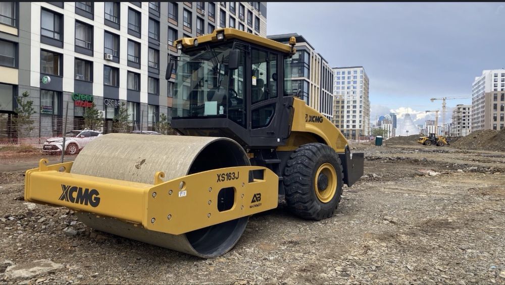 Услуги грунтовых катков 16 тонн