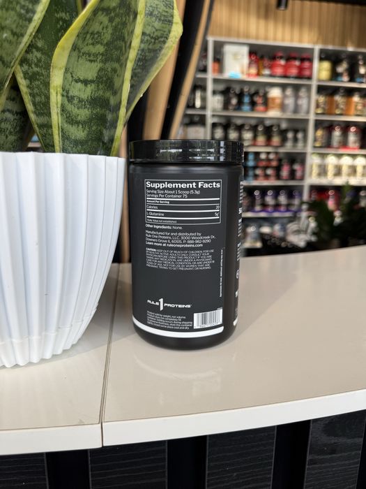 Rule One Glutamine 390 gr 75 servings. Глютамин.